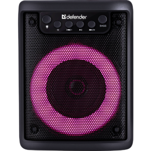 Портативная акустика Defender Funky Black/Orange