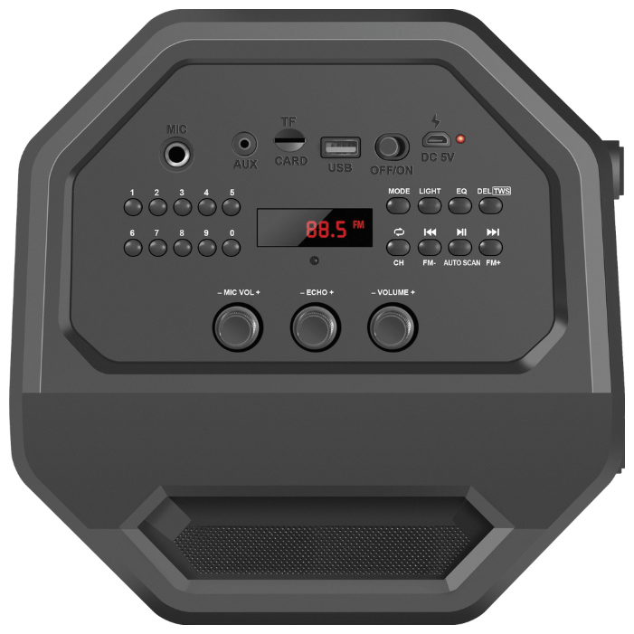 Портативная акустика Defender Rage Black — изображение 7