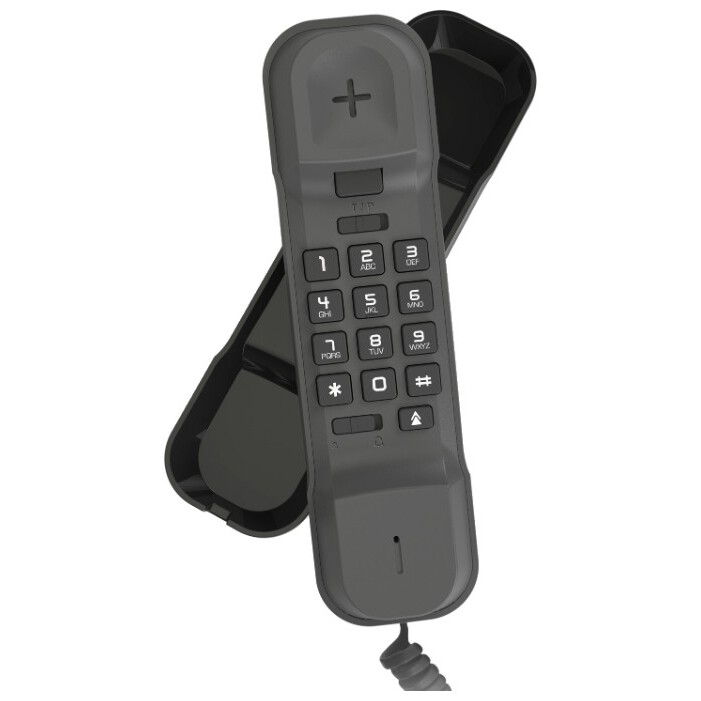 Проводной телефон Alcatel T06 Black — изображение 2
