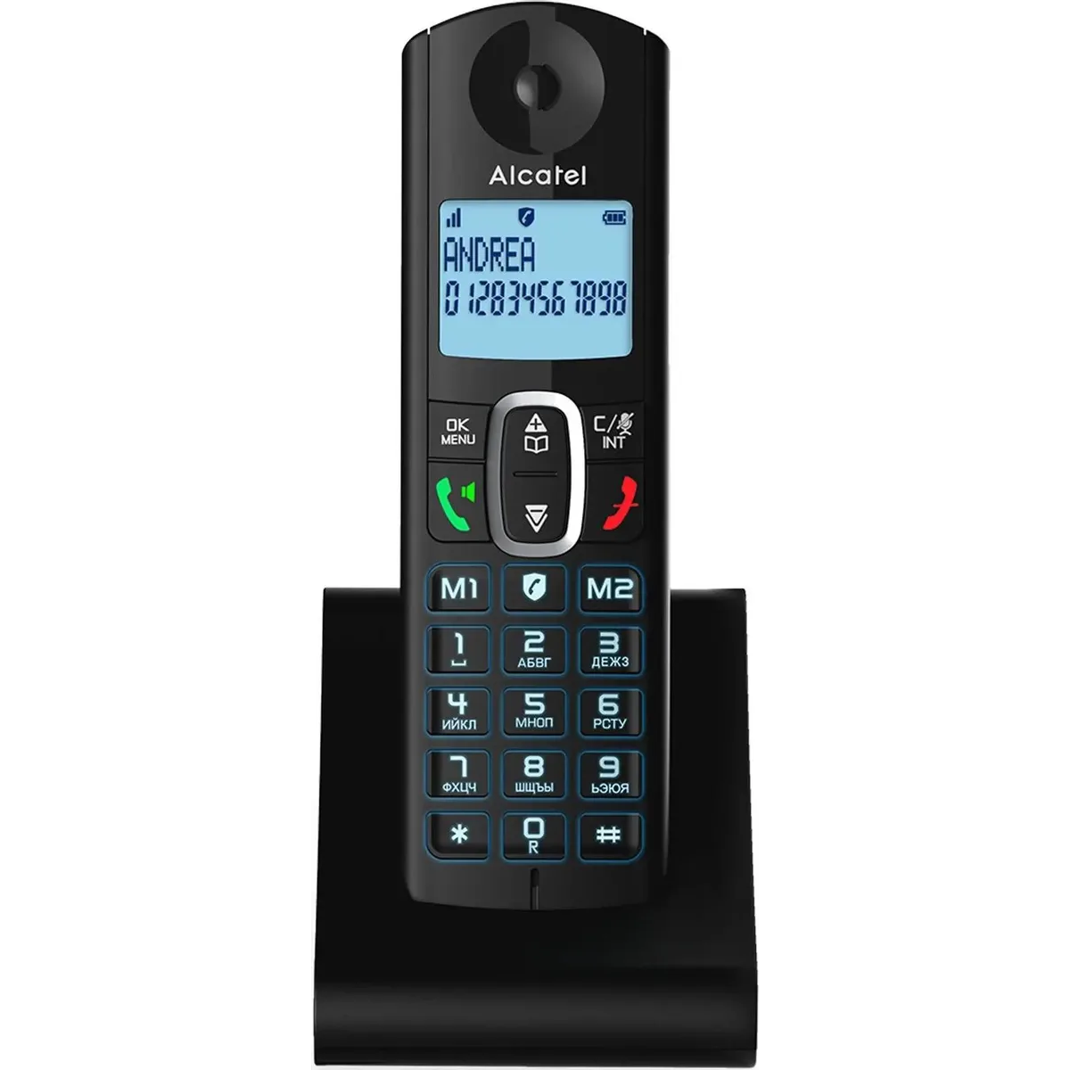 Радиотелефон Alcatel F685 Duo Black — изображение 2