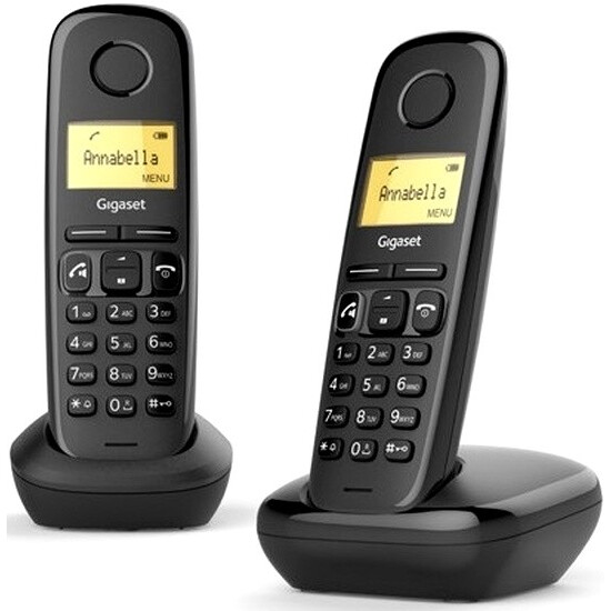 Радиотелефон Gigaset A270 Duo Black