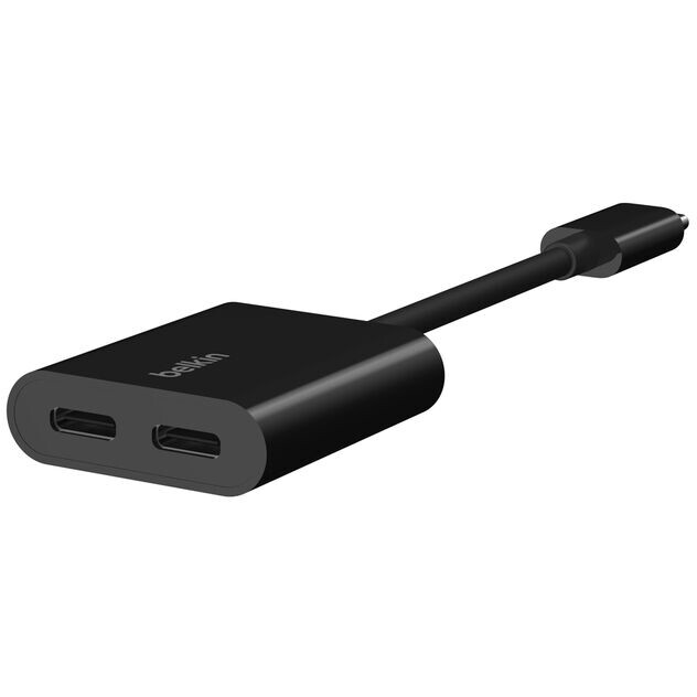 Разветвитель USB Type-C (M) - 2x USB Type-C (F), Belkin F7U081btBLK — изображение 2