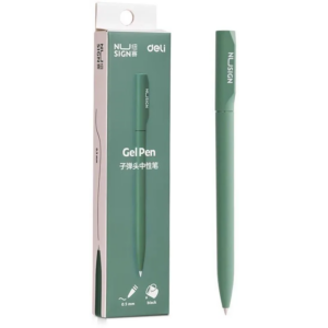 Ручка гелевая Deli NS552 Green