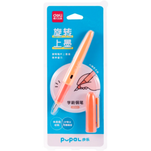 Ручка перьевая Deli SF321ORANGE