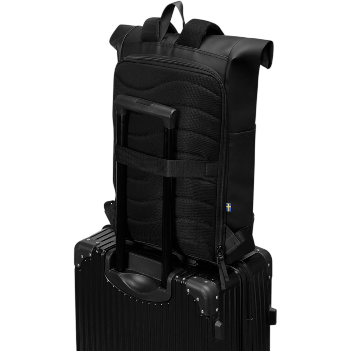 Рюкзак для ноутбука Gaston Luga Splash Rolltop Backpack 16" Black — изображение 7