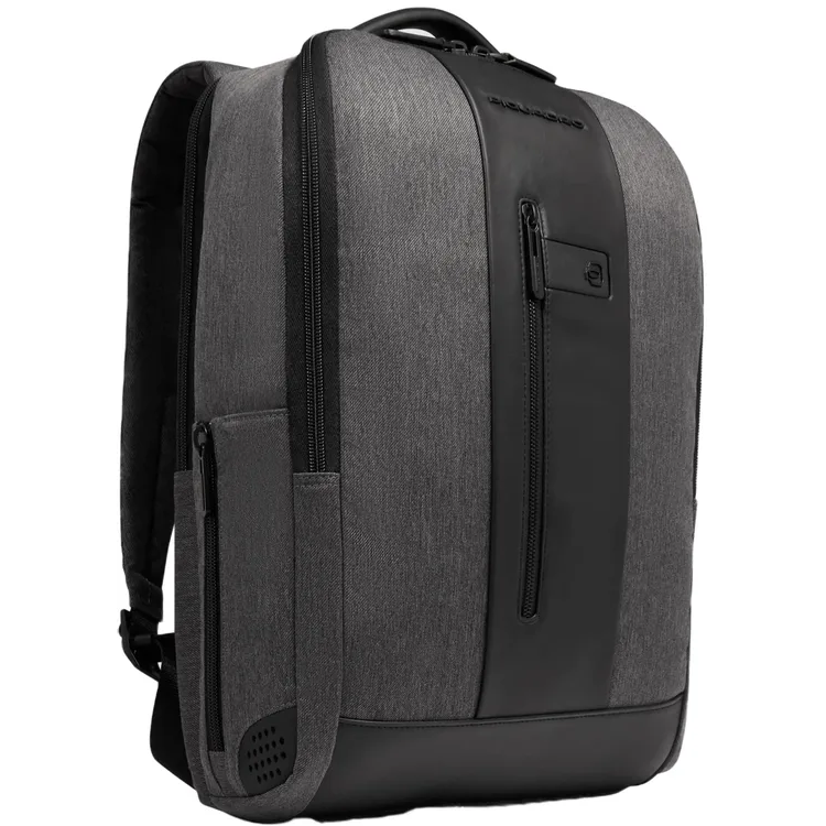 Рюкзак для ноутбука Piquadro Computer Backpack 15.6" Grey/Black (CA4818BR2/GRN) — изображение 2