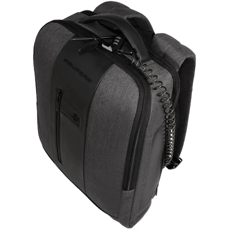 Рюкзак для ноутбука Piquadro Computer Backpack 15.6" Grey/Black (CA4818BR2/GRN) — изображение 3