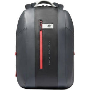 Рюкзак для ноутбука Piquadro Expandable Laptop Backpack 15.6" Grey/Black (CA6384UB00/GRN)