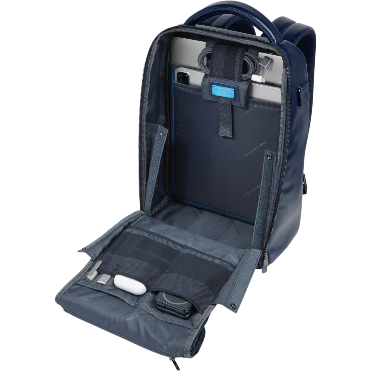 Рюкзак для ноутбука Piquadro Fast-check Men's 14" Night Blue (CA6858B2/BLU2) — изображение 3