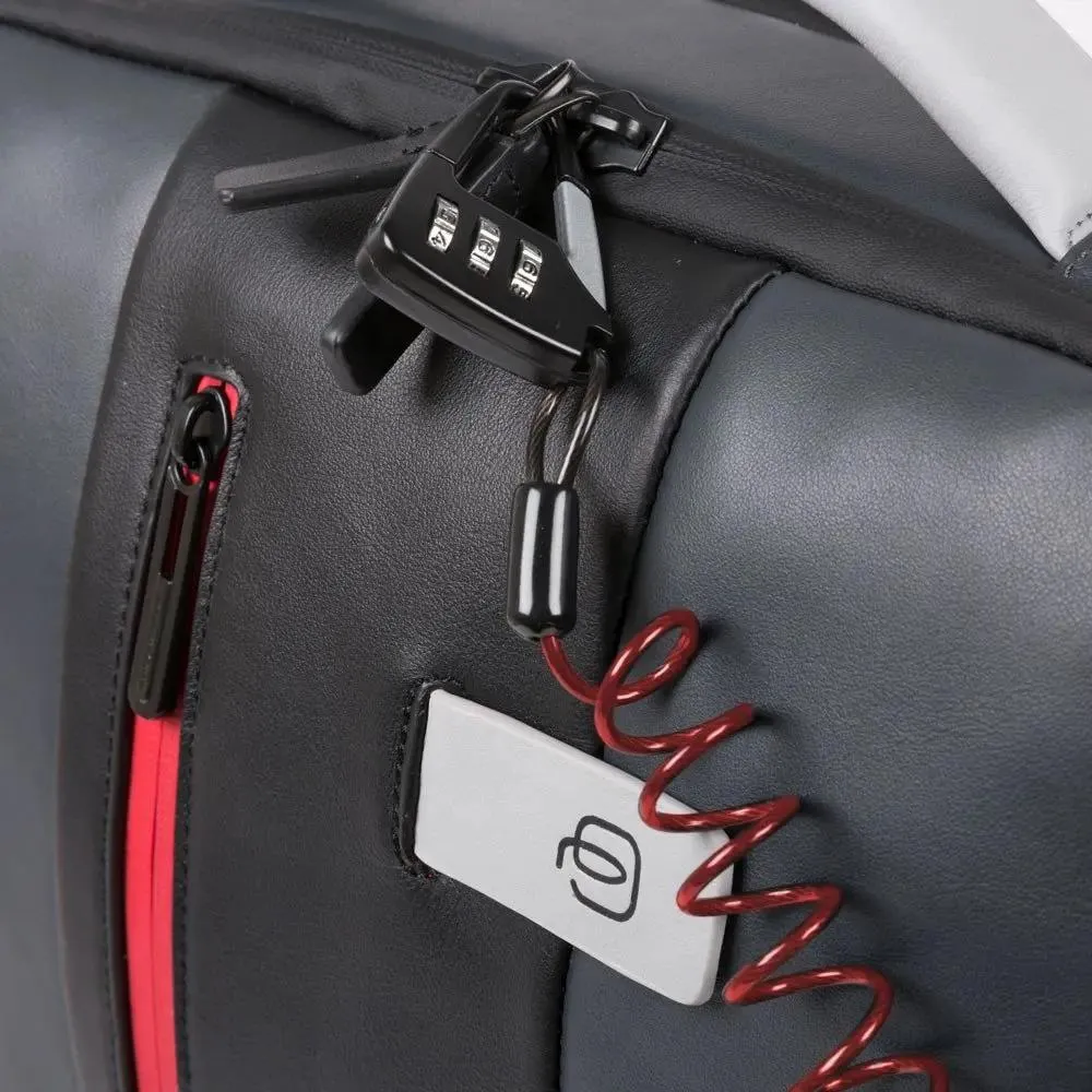 Рюкзак для ноутбука Piquadro Laptop Backpack 15.6 Grey/Red (CA4818UB00/GRN) — изображение 2