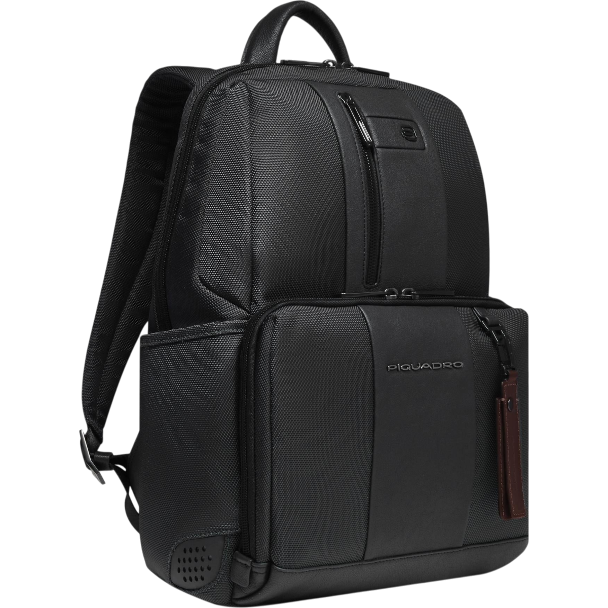 Рюкзак для ноутбука Piquadro Laptop Backpack in Recycled Fabric Black (CA3214BR2/N) — изображение 2
