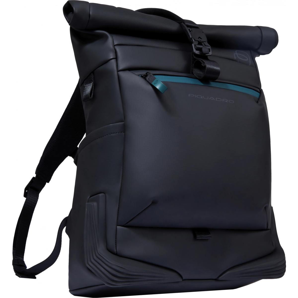 Рюкзак для ноутбука Piquadro Roll Top Backpack for Laptop 15.6 Black (CA6291C2OW) — изображение 2