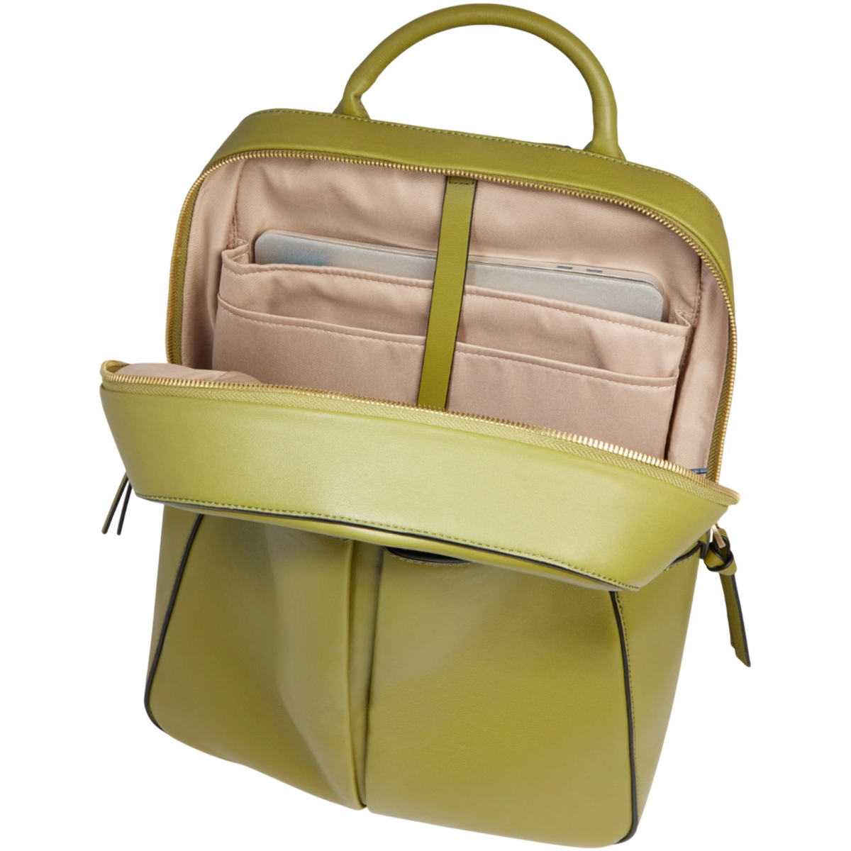 Рюкзак для ноутбука Piquadro Women’s Laptop Backpack 14" Green (CA6455W134/VE) — изображение 3
