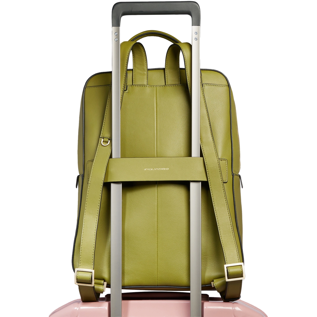 Рюкзак для ноутбука Piquadro Women’s Laptop Backpack 14" Green (CA6455W134/VE) — изображение 4