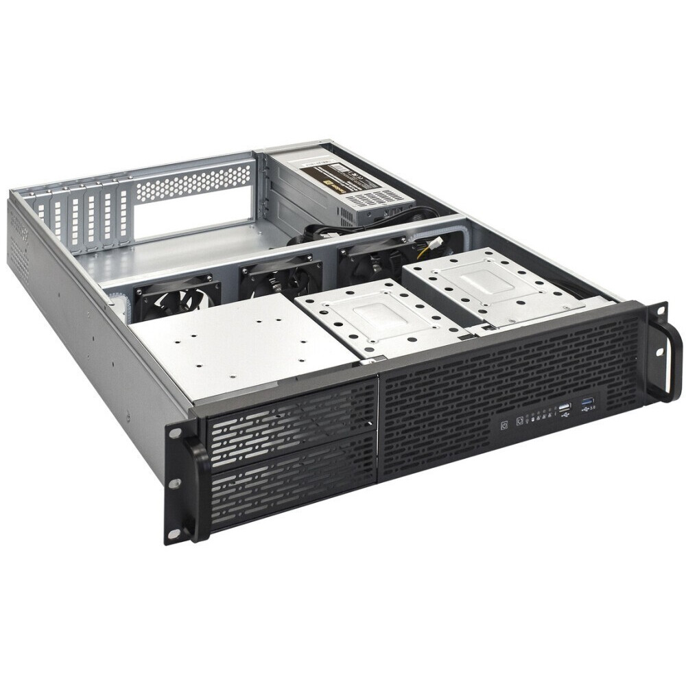 Серверный корпус ExeGate Pro 2U550-06/2U2088/Redundant 2x550W — изображение 2