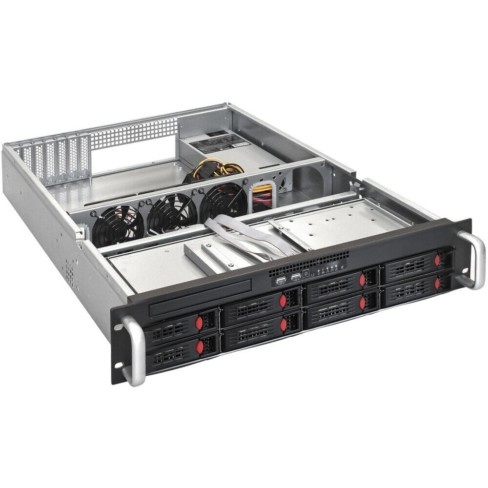 Серверный корпус ExeGate Pro 2U550-HS08/1U-600ADS 600W — изображение 2