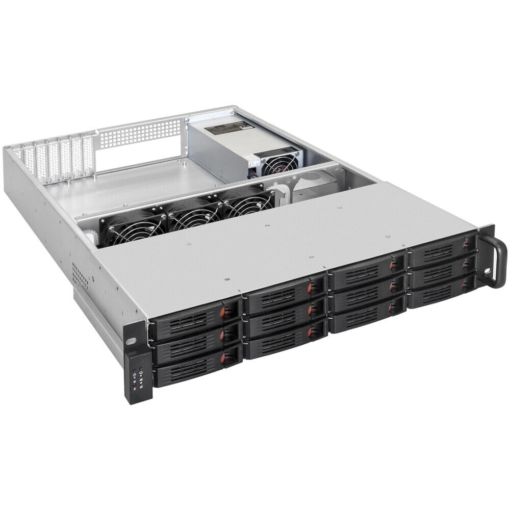 Серверный корпус ExeGate Pro 2U660-HS12/2U-600ADS 600W — изображение 2