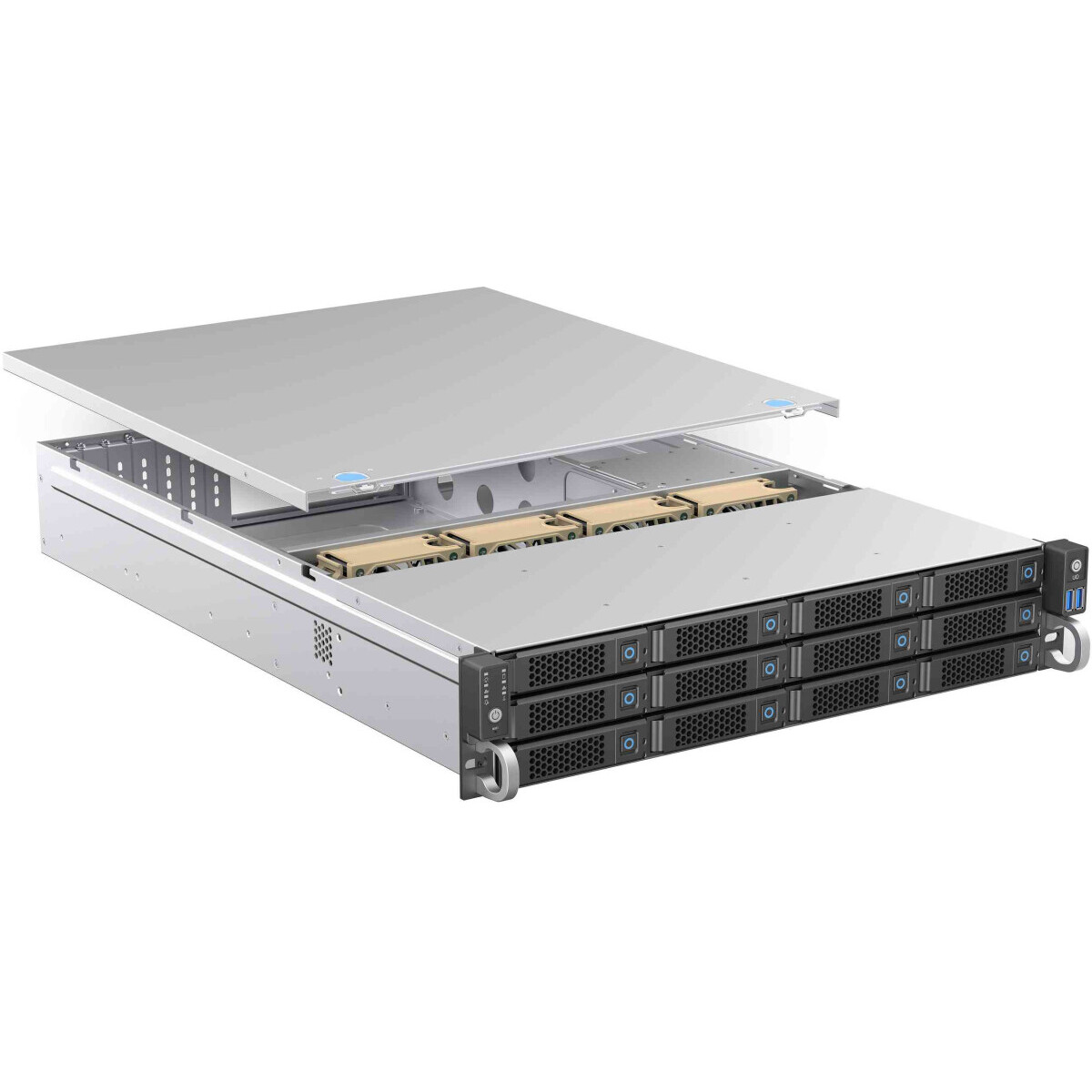 Корпус серверный 2U Procase BS212-SATA3-B-0 — изображение 4