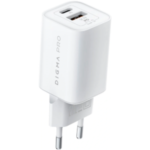 Сетевое зарядное устройство Digma DPW6С6GX11WH