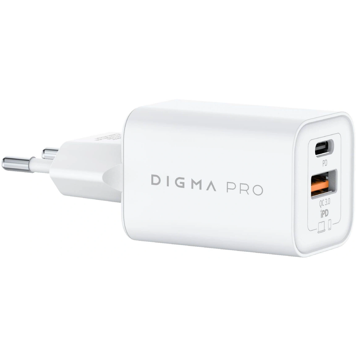 Сетевое зарядное устройство Digma DPW6С6GX11WH — изображение 3