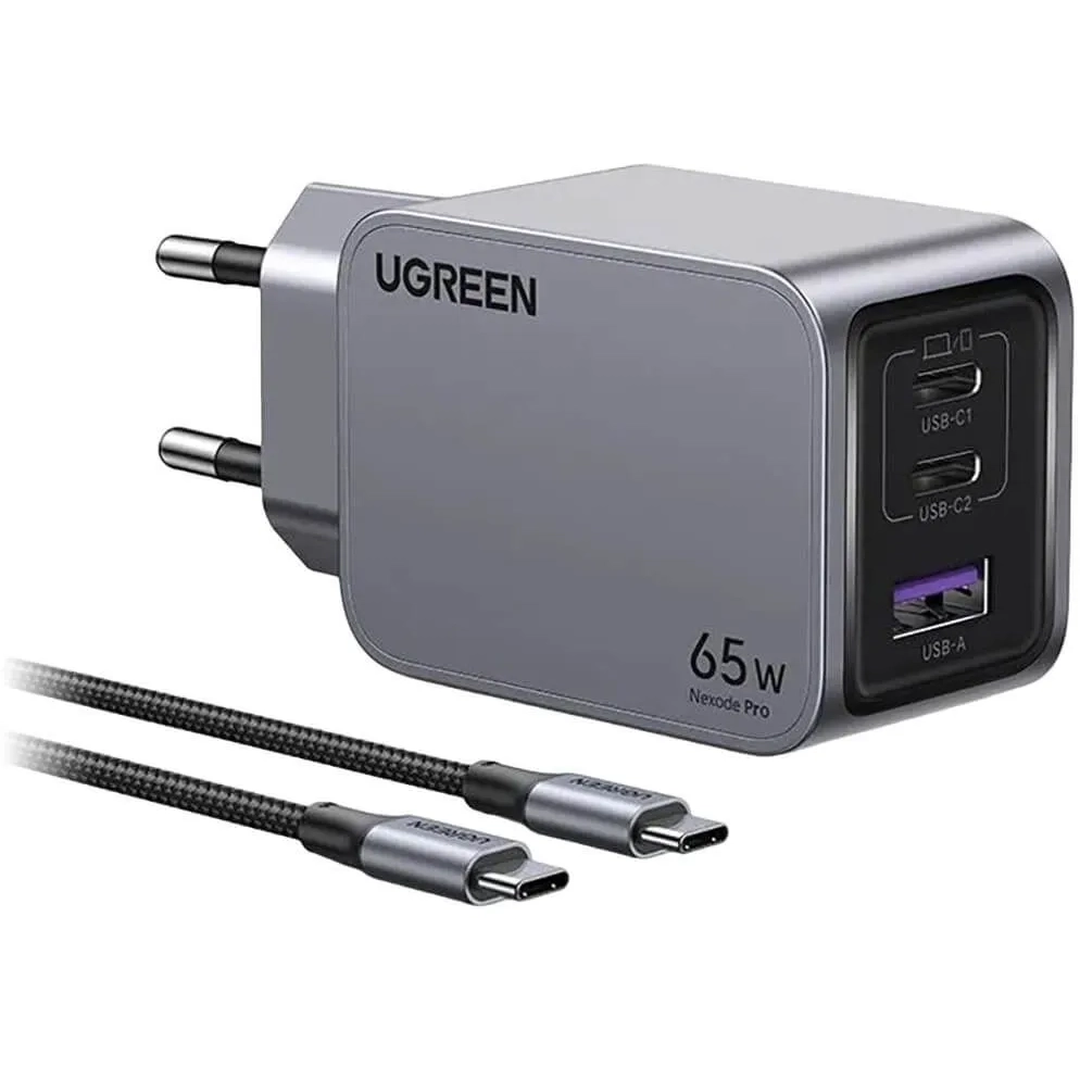 Сетевое зарядное устройство UGREEN X755 Grey (25871) — изображение 2