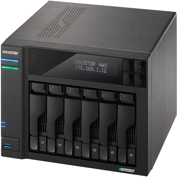 Сетевое хранилище (NAS) ASUSTOR AS6706T — изображение 2