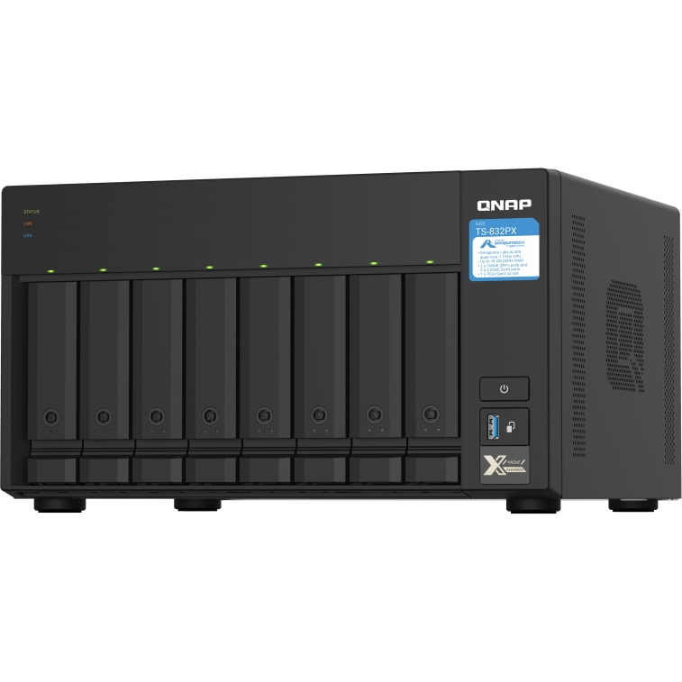 Сетевое хранилище (NAS) QNAP TS-832PX-4G