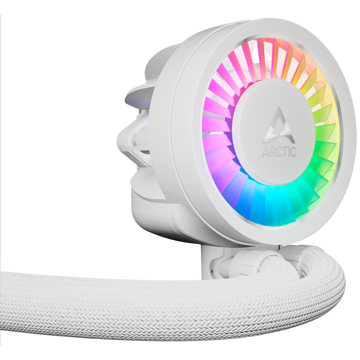 Система жидкостного охлаждения Arctic Liquid Freezer III Pro 360 ARGB White — изображение 4