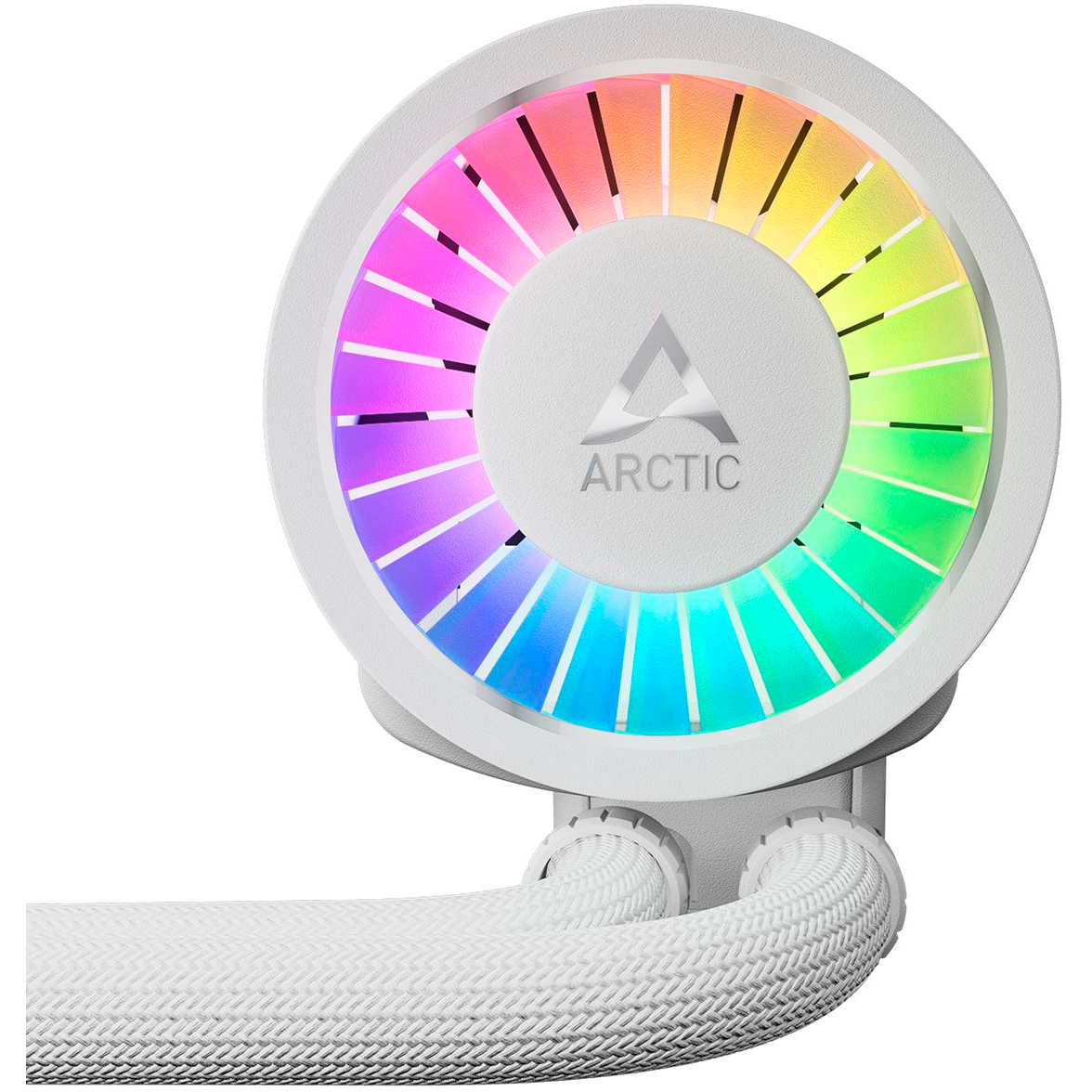 Система жидкостного охлаждения Arctic Liquid Freezer III Pro 420 ARGB White — изображение 4