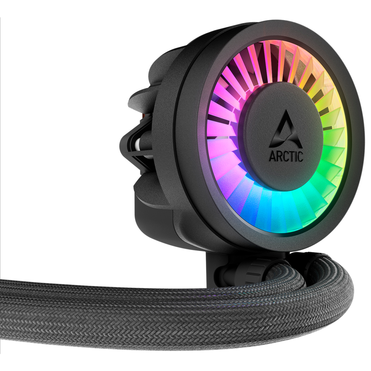 Система жидкостного охлаждения Arctic Liquid Freezer III Pro 360 ARGB Black — изображение 4