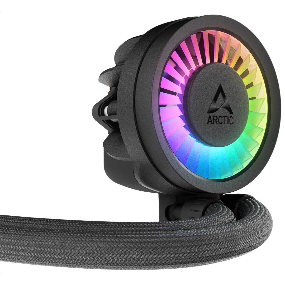 Система жидкостного охлаждения Arctic Liquid Freezer III Pro 420 ARGB Black — изображение 4