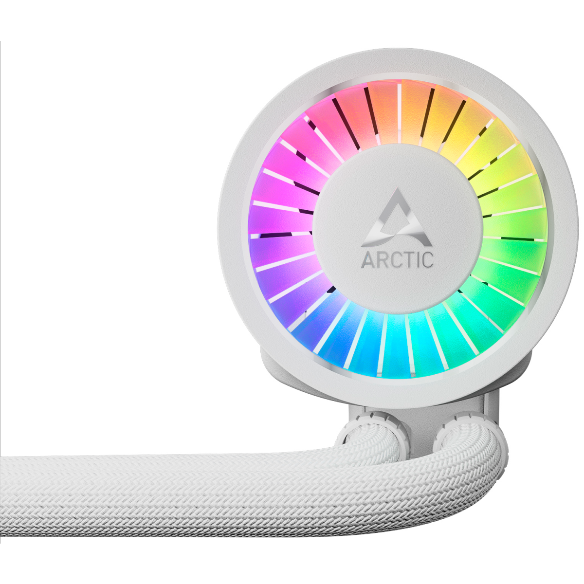 Система жидкостного охлаждения Arctic Liquid Freezer III Pro 360 ARGB White — изображение 5