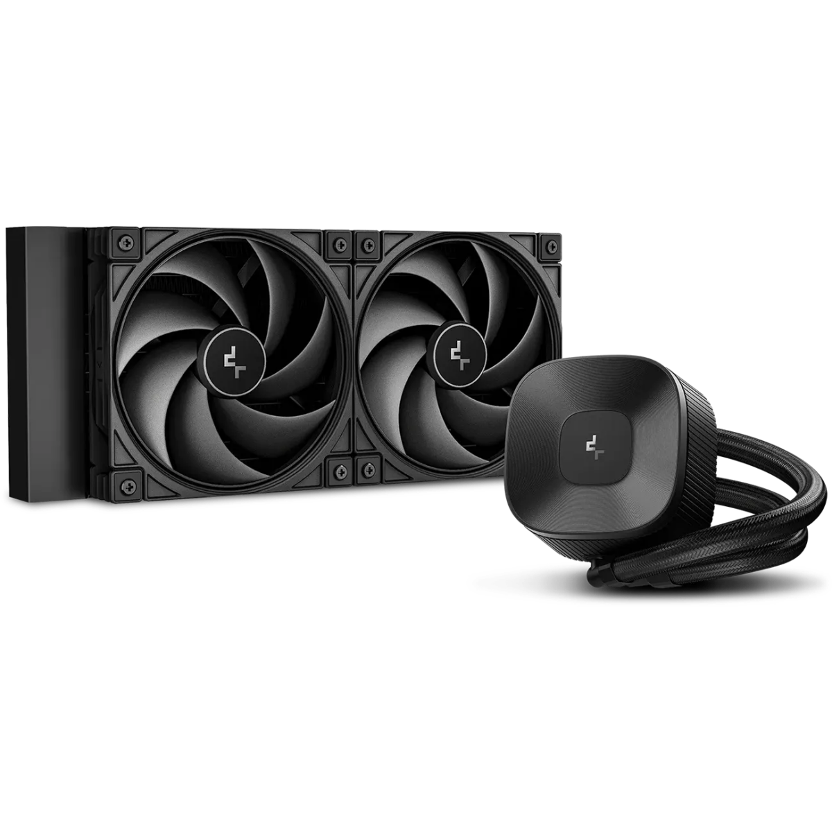 Система жидкостного охлаждения DeepCool LE240 V2 ZERO DARK