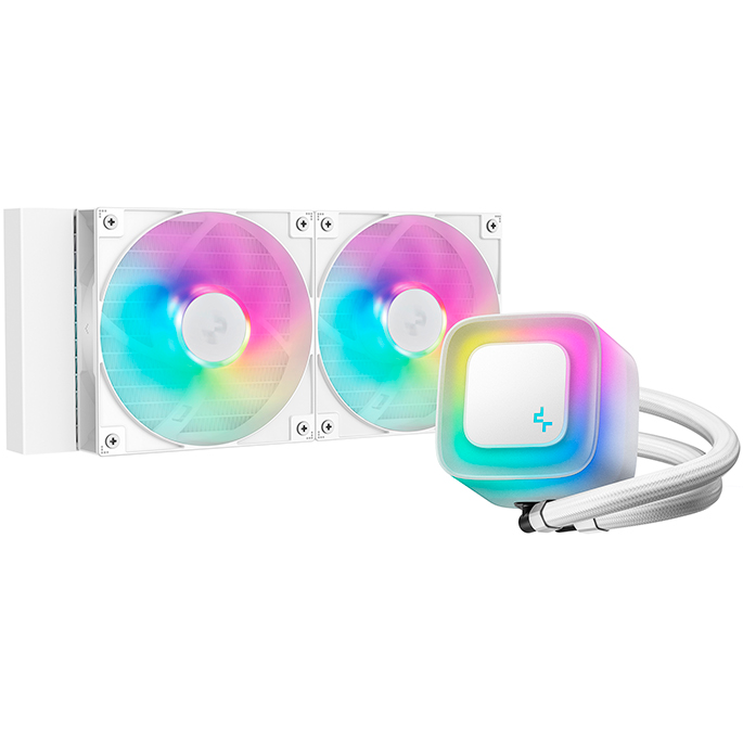 Система жидкостного охлаждения DeepCool LE240 WH V2