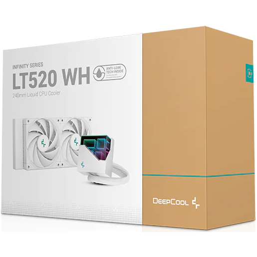 Система жидкостного охлаждения DeepCool LT520 WH — изображение 6