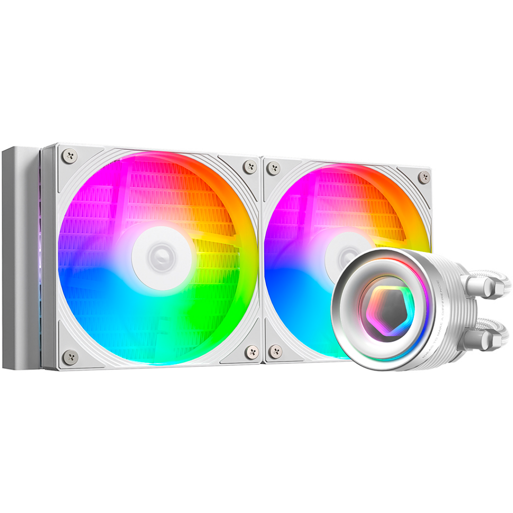 Система жидкостного охлаждения ID-COOLING FX240 Infinity ARGB WHITE
