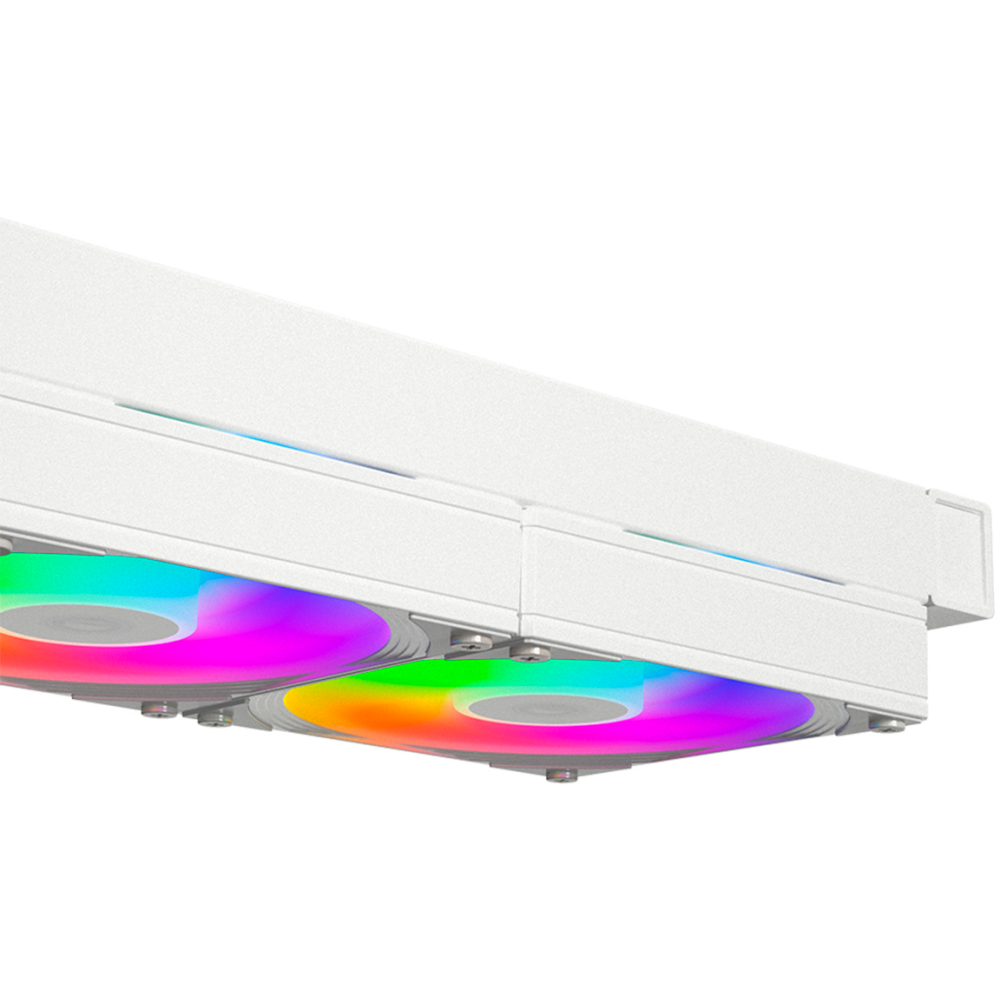 Система жидкостного охлаждения ID-COOLING FX240 Infinity ARGB WHITE — изображение 3