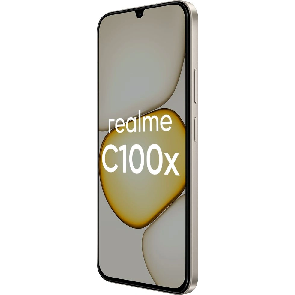 Смартфон Realme C100X 4/128GB Golden Coast (RMX5366) — изображение 4