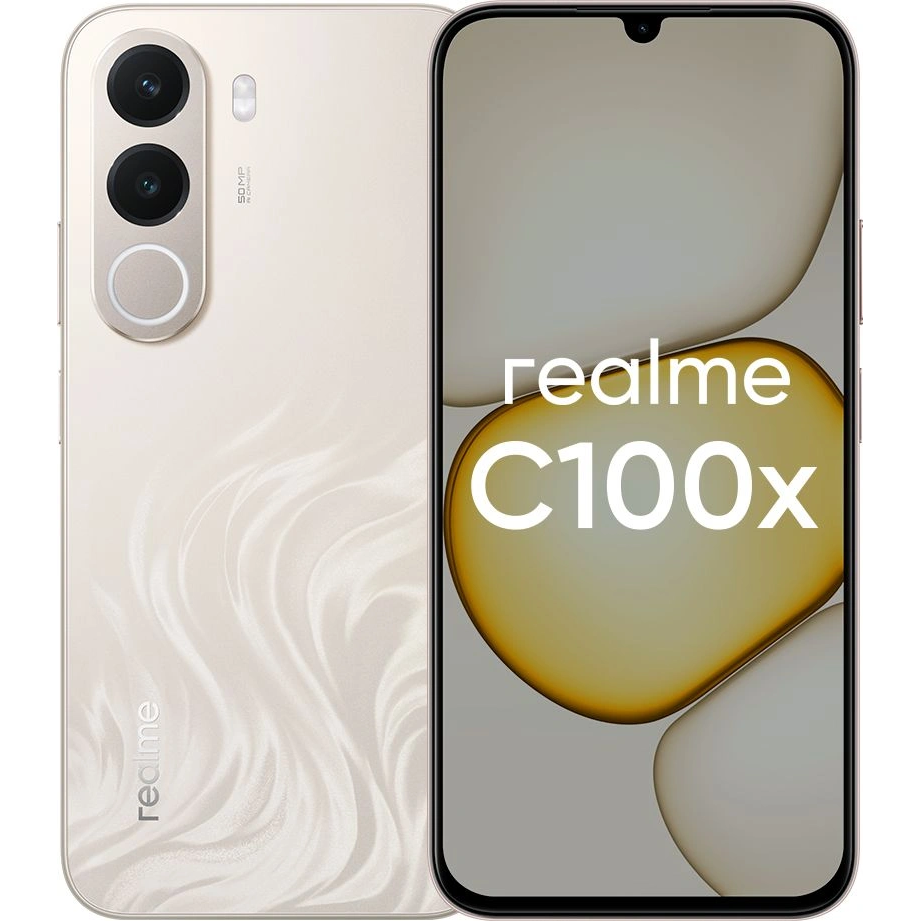 Смартфон Realme C100X 4/256GB Golden Coast (RMX5366)