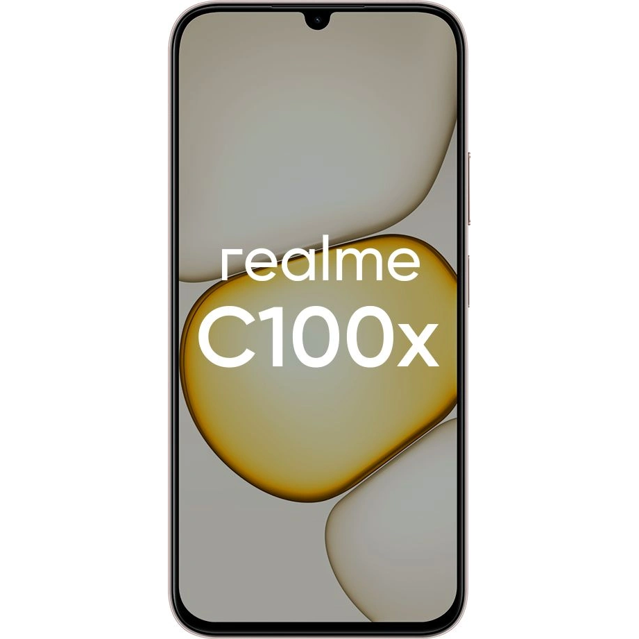 Смартфон Realme C100X 4/256GB Golden Coast (RMX5366) — изображение 3