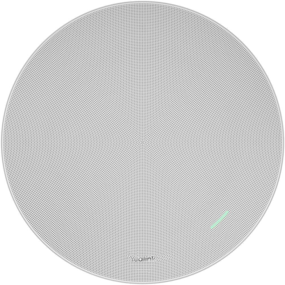Спикерфон Yealink CS10 Ceiling Speaker White Mesh Cover (Dante Edition) — изображение 3