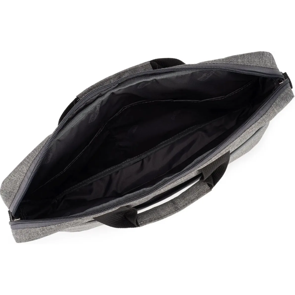 Сумка для ноутбука Digma N-370 Grey/Black — изображение 4
