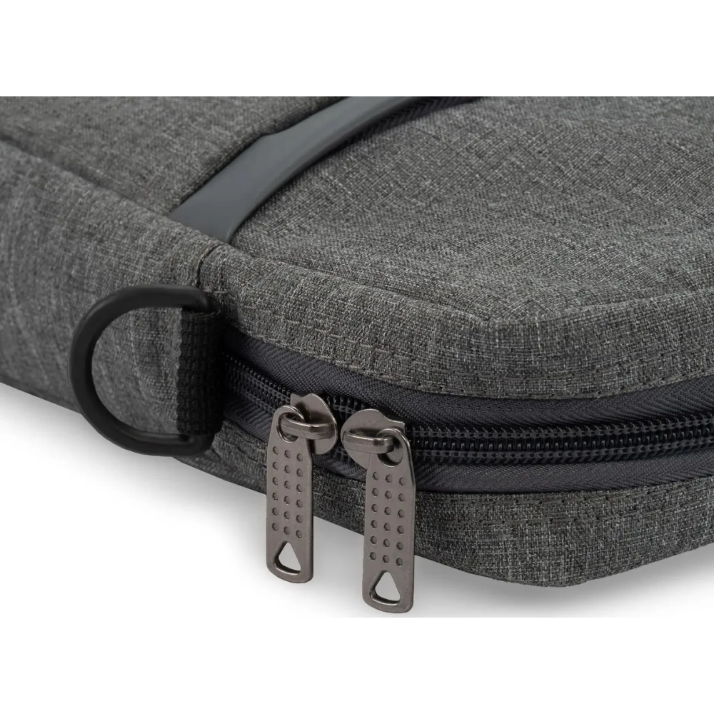 Сумка для ноутбука Digma N-370 Grey/Black — изображение 6
