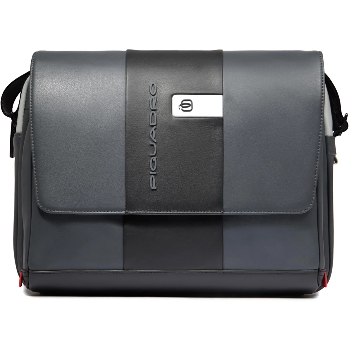 Сумка для ноутбука Piquadro Messenger Laptop Bag 14" Grey/Black (CA6802UB00) — изображение 2