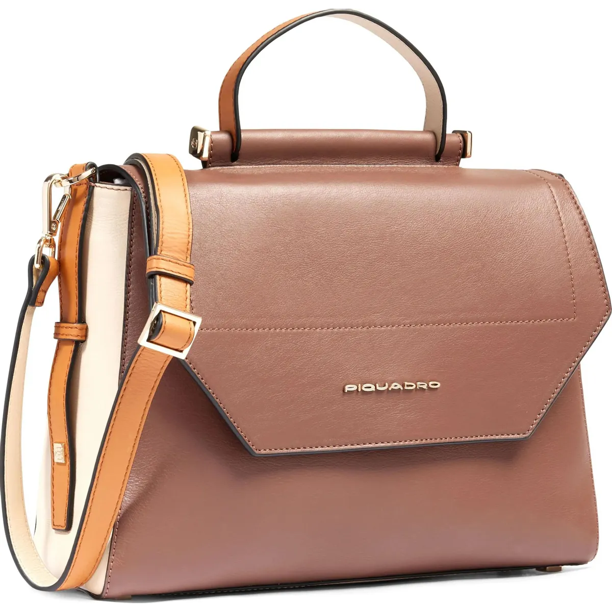 Сумка для ноутбука Piquadro Women's Satchel Bag Brown (BD6777W92/MBE) — изображение 2