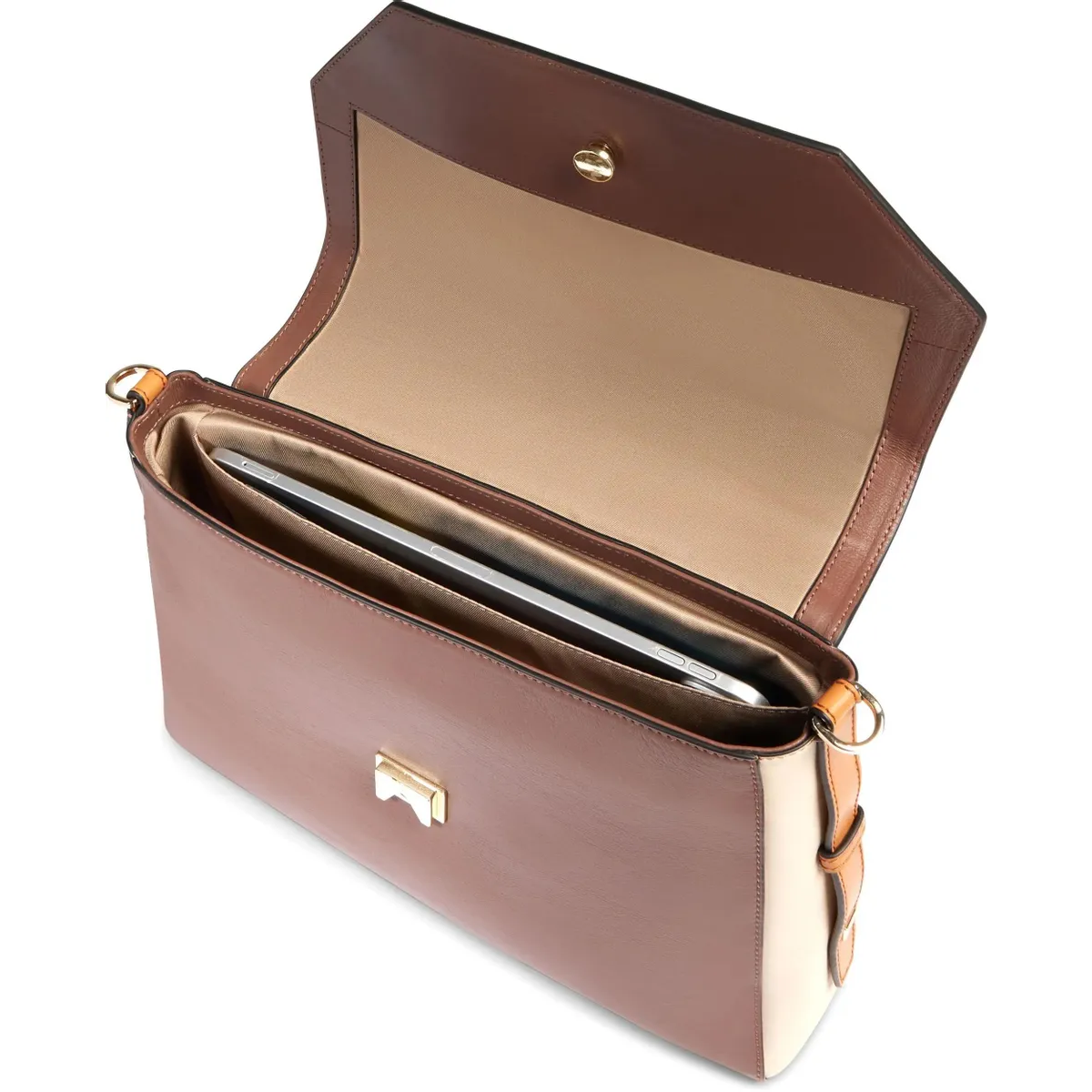Сумка для ноутбука Piquadro Women's Satchel Bag Brown (BD6777W92/MBE) — изображение 3