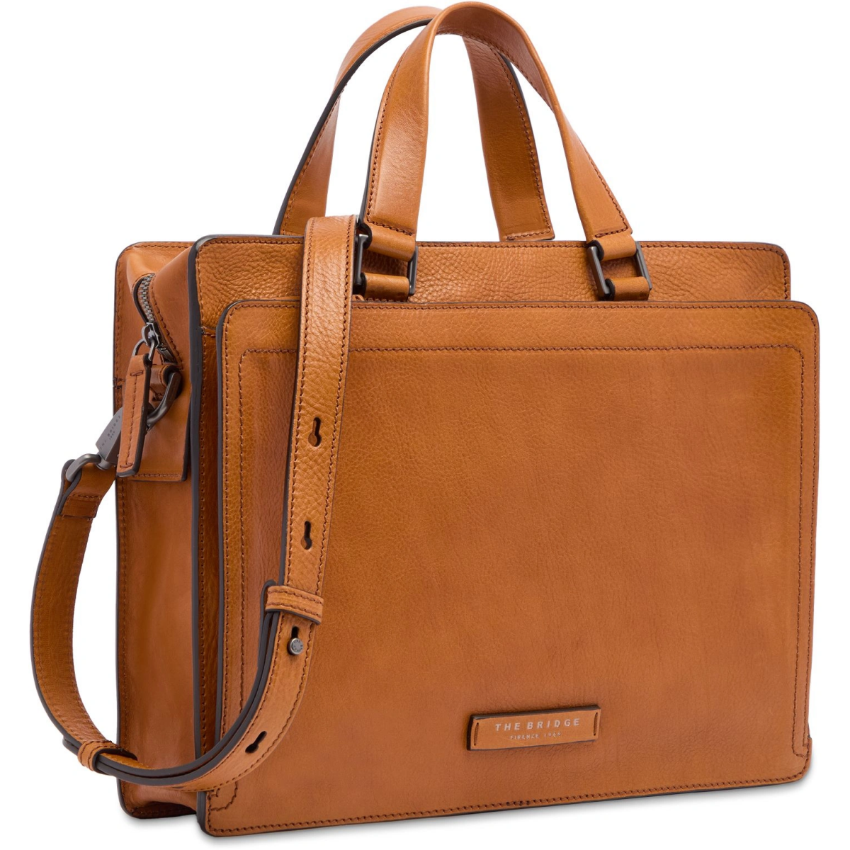 Сумка для ноутбука The Bridge Leone Soft Brown — изображение 2