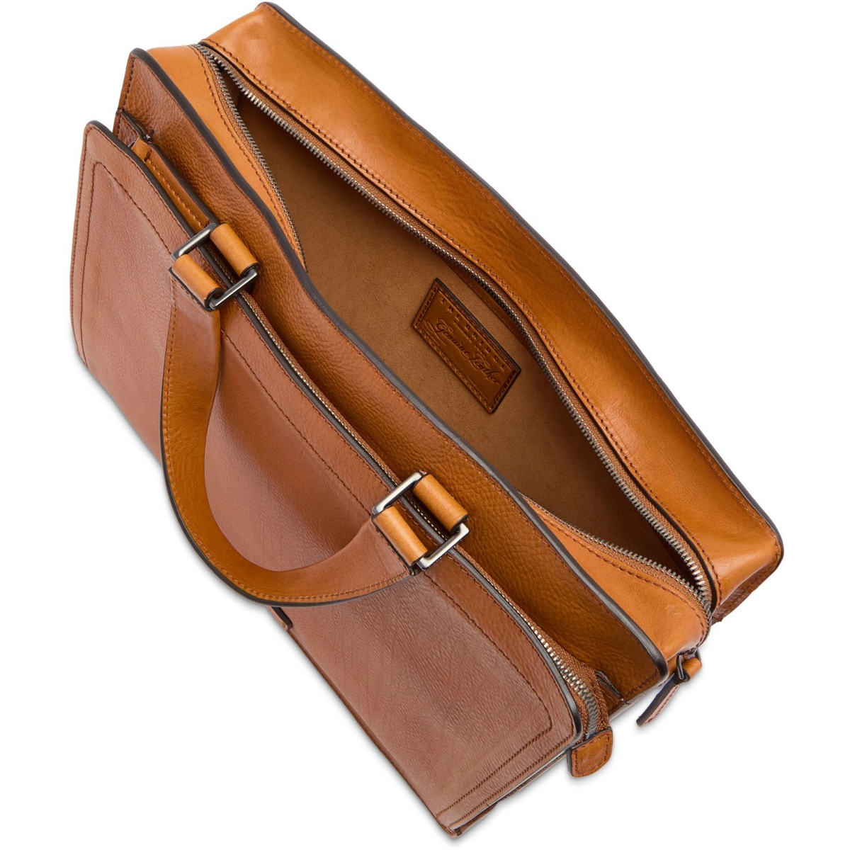 Сумка для ноутбука The Bridge Leone Soft Brown — изображение 4