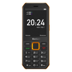 Телефон Philips Xenium X300 Black/Orange