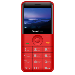 Телефон Philips Xenium X700 Red